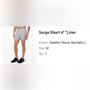 Lululemon Men’s Surge Shorts